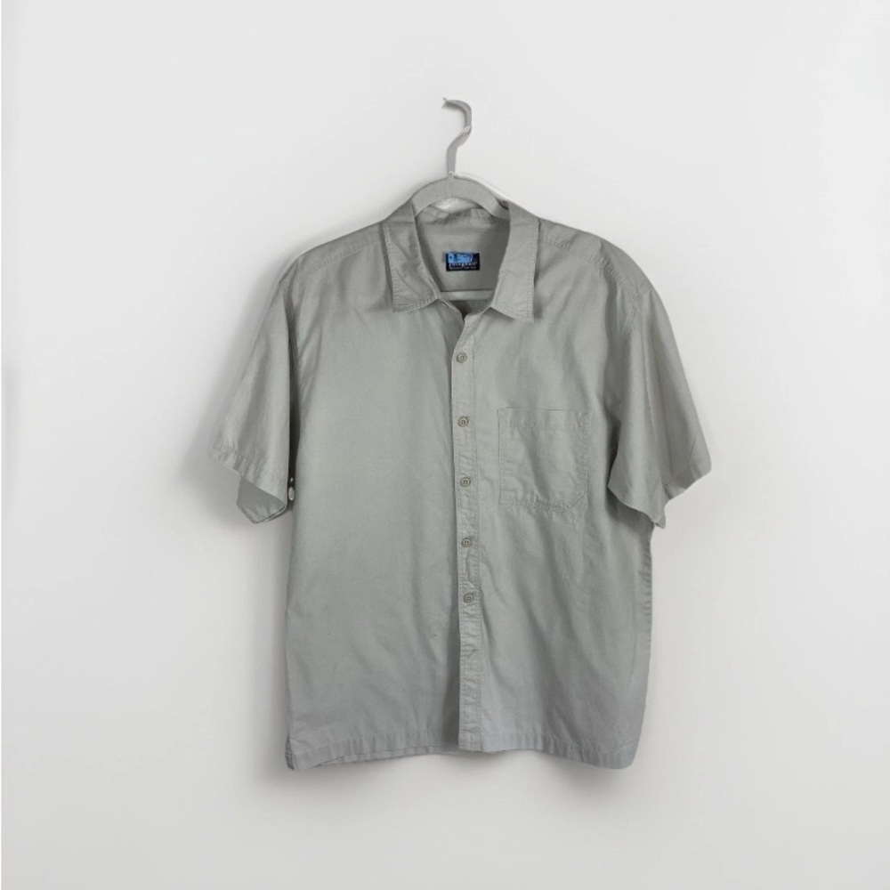 Patagonia‎ Short Sleeve Shirt men’s XL organic cotton sustainable breathable